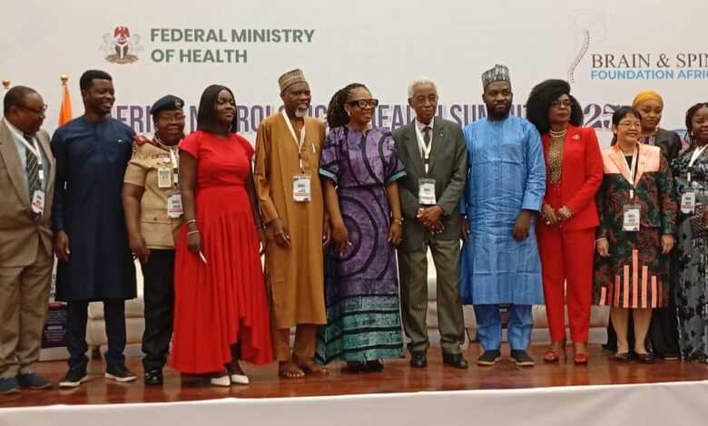 Group picture of Stakeholders at the 2025 Africa Neurological Health Summi